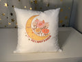 Pillow printed with “Take A Moment To Breathe”