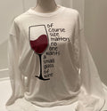 Of course size matters - Long sleeve Tee Shirt