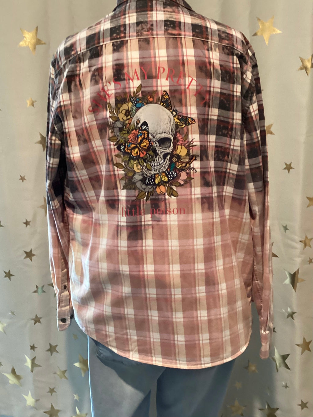 Country Music Hand Bleached Hand Printed Shirt Set