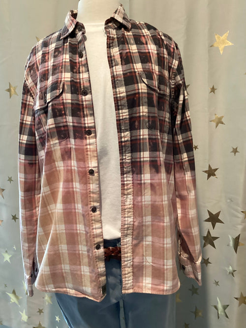 Country Music Hand Bleached Hand Printed Shirt Set