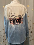 Country Music Hand Bleached Hand Printed Shirt Set