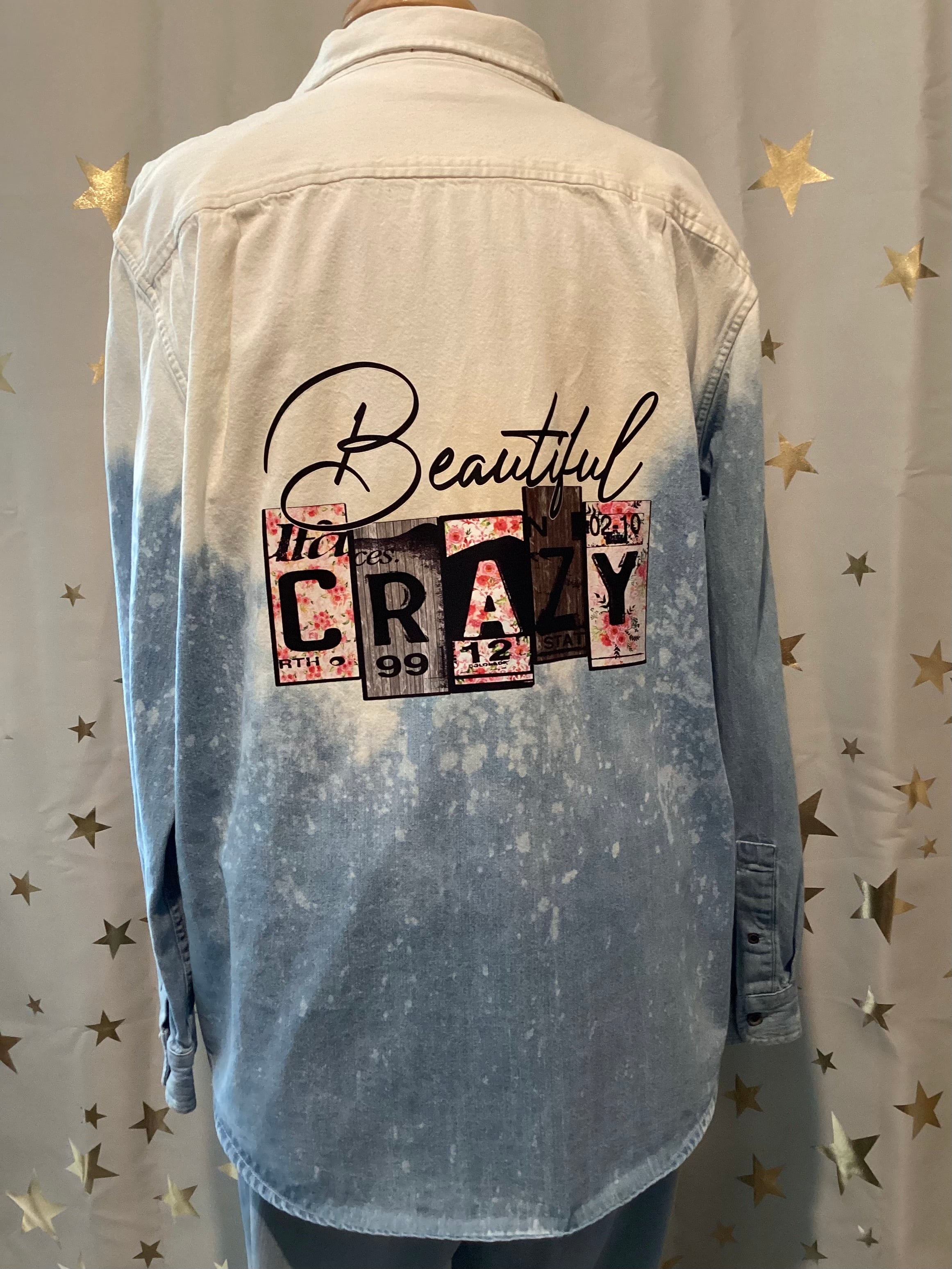 Country Music Hand Bleached Hand Printed Shirt Set