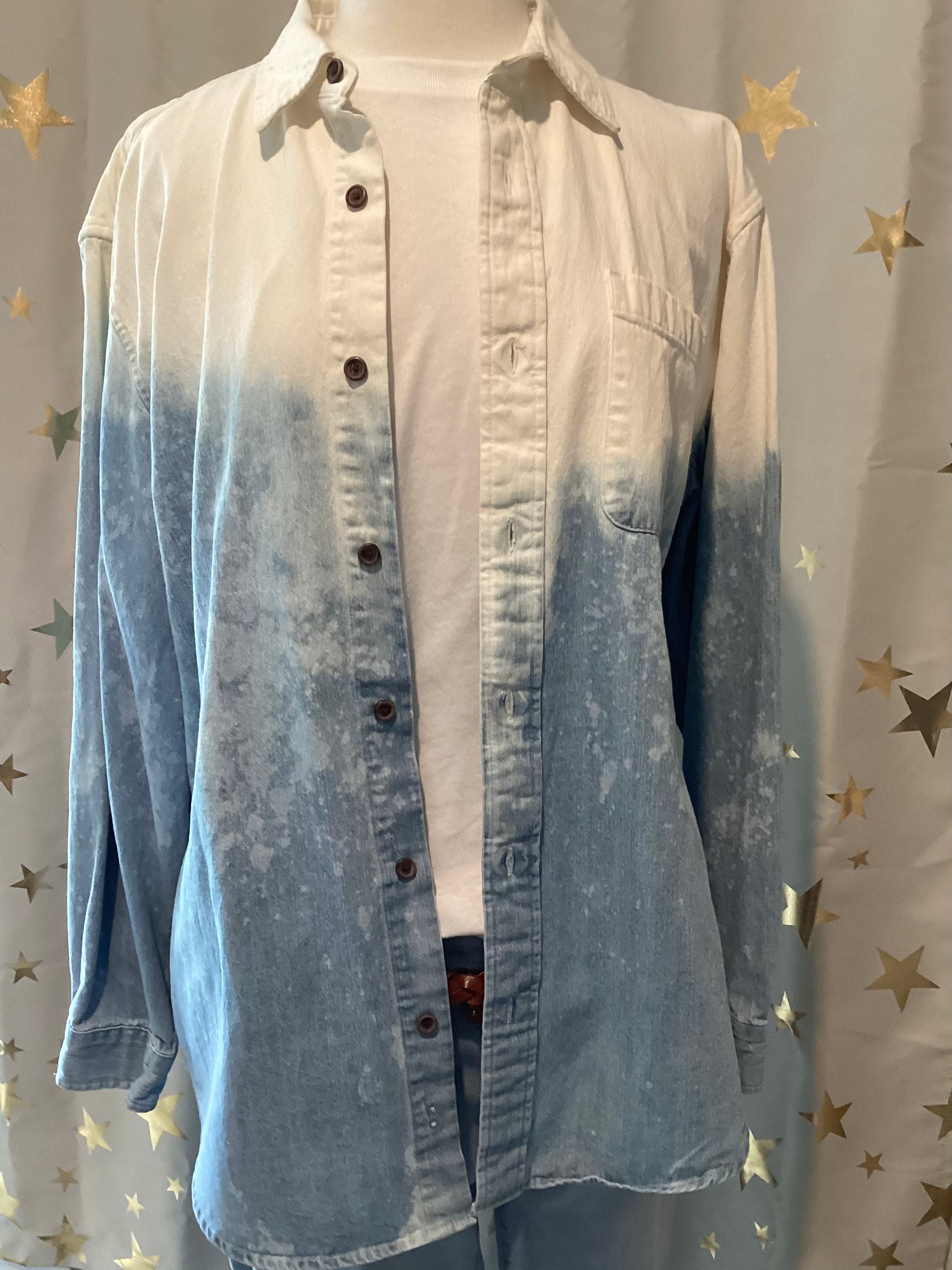 Country Music Hand Bleached Hand Printed Shirt Set