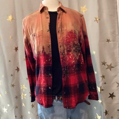 Country Music Hand Bleached Hand Printed Shirt Set