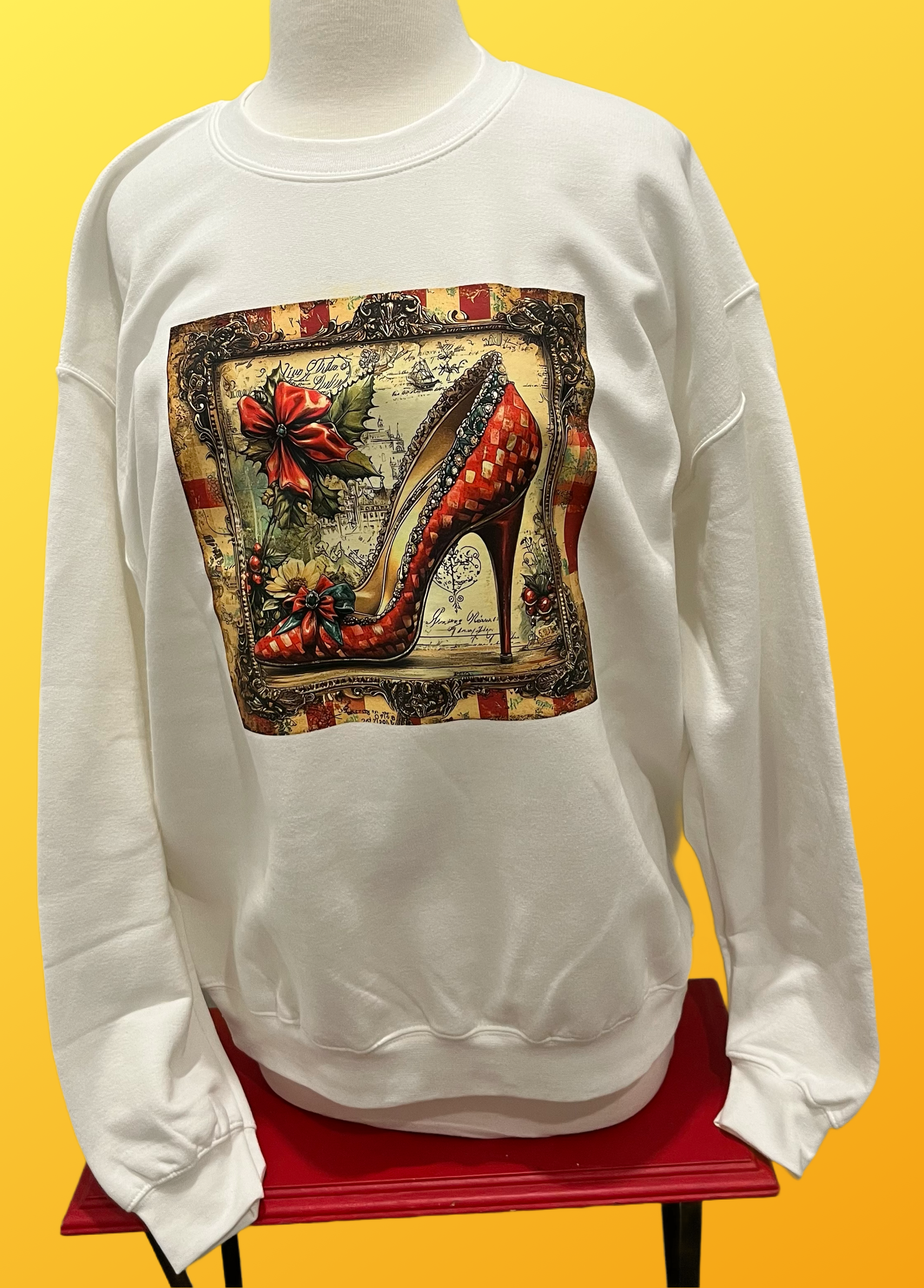 Red shoe - Sweatshirt